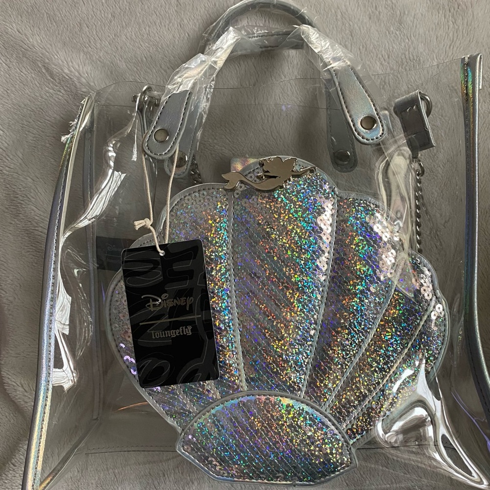 loungefly Disney The Little Mermaid purse set